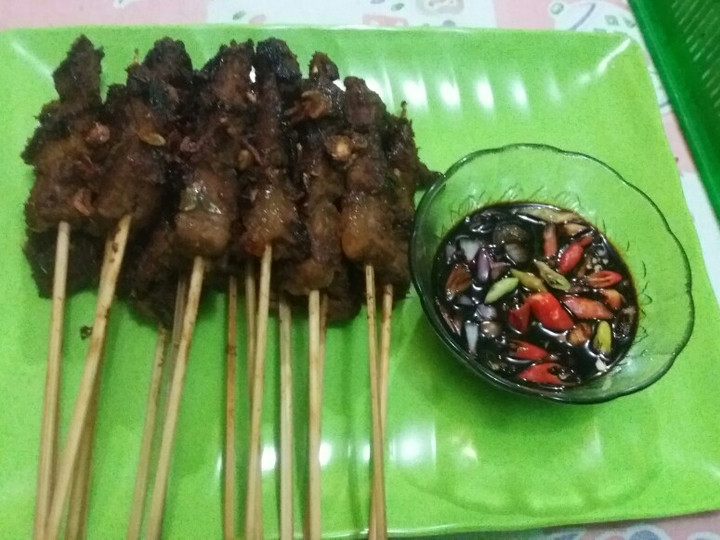 Resep: Sate Sapi bumbu Ketumbar Murah