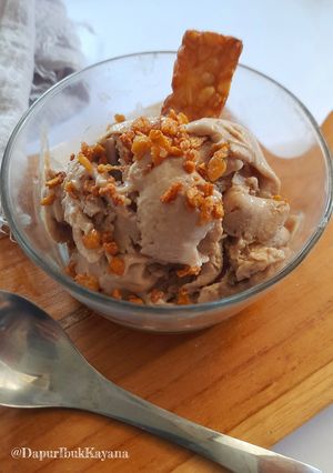 Foto resep 1108. Gelato Tempe with Crumble Tempe Manis