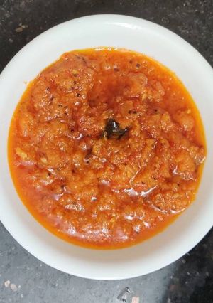 வெங்காய தக்காளி தொக்கு (Vengaya thakkali thokku recipe in tamil) செய்முறை முக்கிய புகைப்படம்