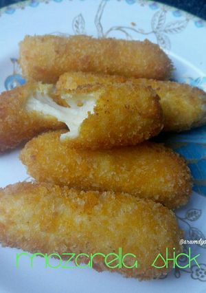 Foto resep Stik mozarella enak
