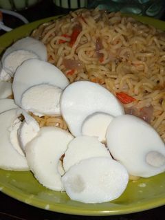 Indomie da kwai ainihin hoton girkin