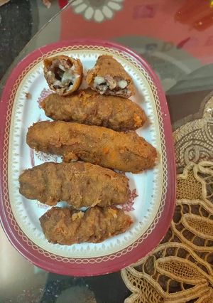صورة لوصفة كفته بانيه بجبنه الموزاريلا