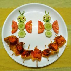 A picture of Butterfly chicken.