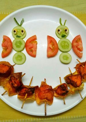 A picture of Butterfly chicken.
