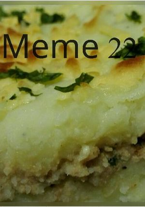 صورة لوصفة صنية بطاطس باللحمه🍟🍖