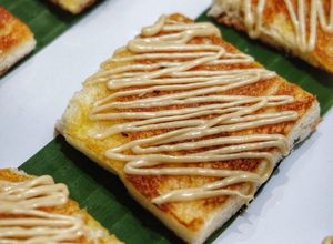 Foto resep Roti Bakar Tiramisu Glaze