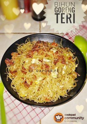Foto resep Bihun Goreng Teri