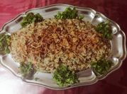 A picture of white rice