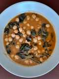 Garbanzos con acelgas