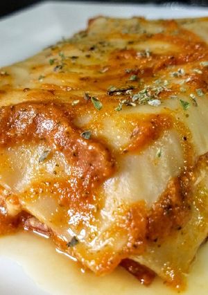 Una foto de LASAGNA De Pollo🐤 Express...!