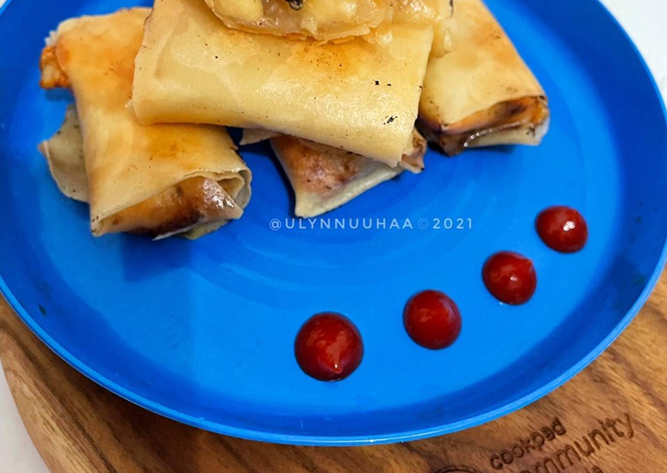Lumpia Ayam Madu Mozarella!