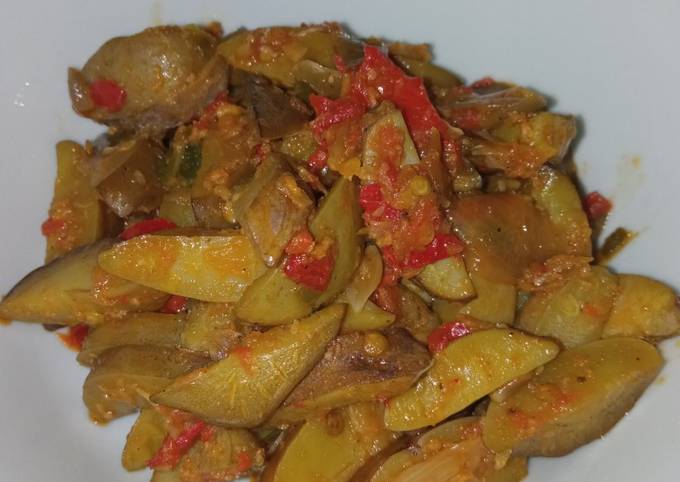 Jengkol Jengki Bumbu Pedas