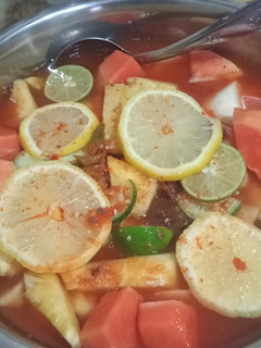 Foto resep Asinan buah lemon