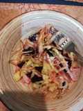 Ensalada de lechuga y betabel, betarraga, remolacha