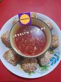 Cakwe isi ayam udang by : jesslyn orlane
