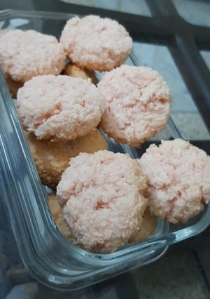 A picture of Coconut macaroons ❤🥰.