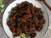 Gambar resep dendeng daging sapi balado
