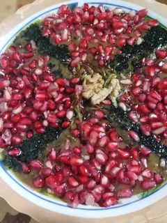 عکسی از دستور آش انار