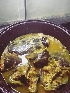 A picture of Catfish pepper soup.