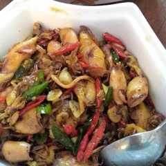 รูปของ Cumi Oseng kecap pedas