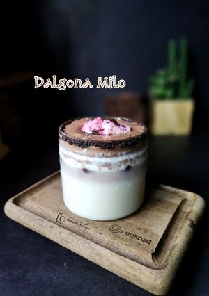 Gambar Dalgona Milo