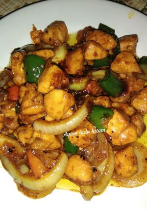 Foto resep Ayam lada hitam