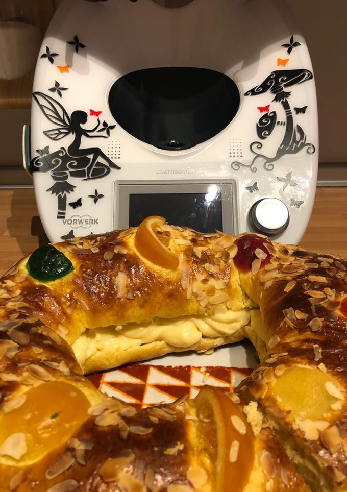 Una foto de Roscón de Reyes en Thermomix
