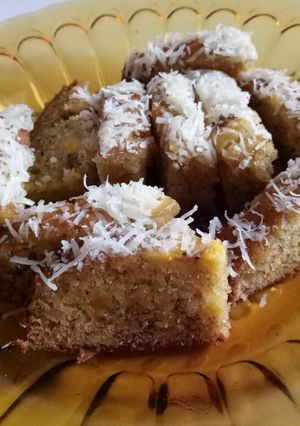 Foto resep Bolu pisang keju simple
