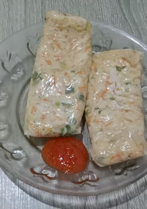 Foto resep Lumpia kembang tahu