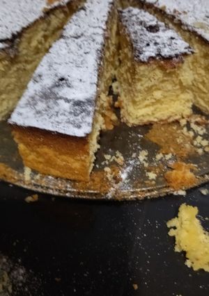 Una foto de Queque con naranja
