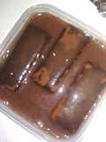 Puding coklat timtam