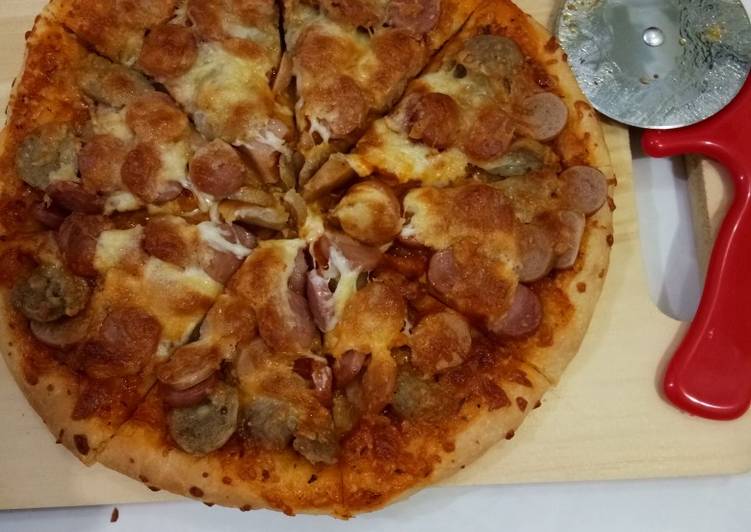 Cara Gampang Membuat Pizza Simple Tanpa Ulen Anti Gagal