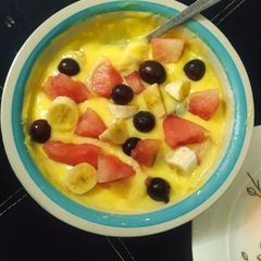 A picture of Fruity custard.