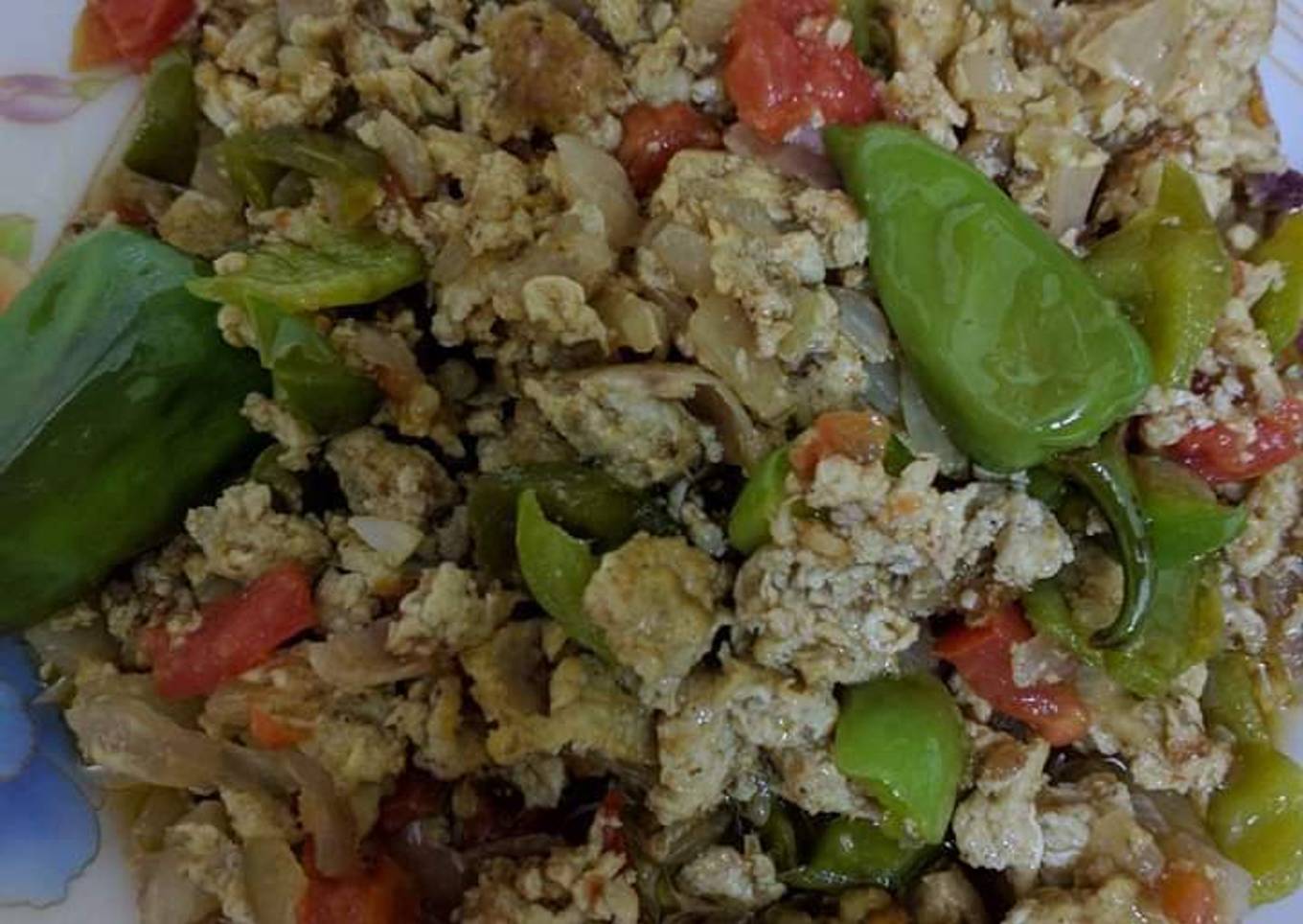 Chinese scrambled eggs