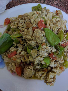A picture of Chinese scrambled eggs.