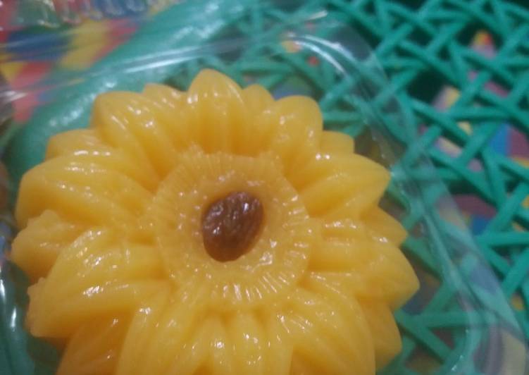 Cara bikin Puding Jagung Custard Ekonomis  Cepat