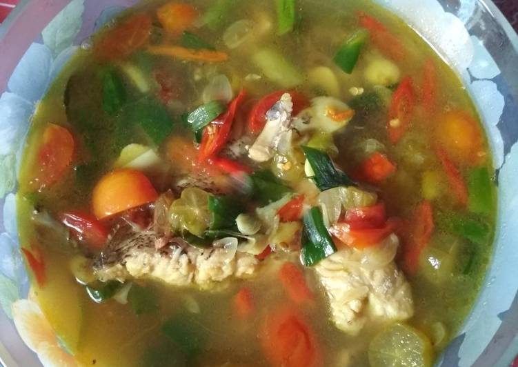 Cara Gampang Menyiapkan Pindang serani ikan pihi, Enak Banget