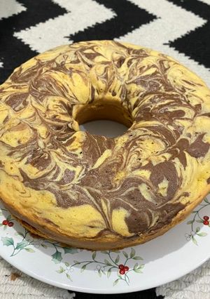 Foto resep Marmer Cake Jadul Anti Gagal