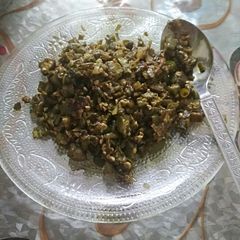 A picture of Bhindi bhurji.