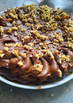 Una foto de Brownies con cacao