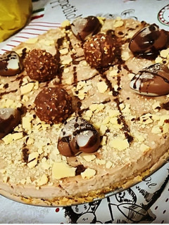 Una foto de Tarta de Ferrero Rocher