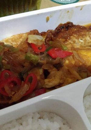 Foto resep Telur ceplok kuah kecap