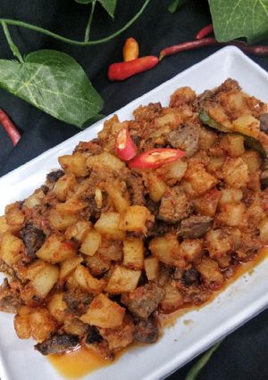 Foto resep Sambal goreng kentang ati ampela