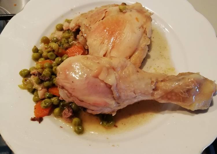 Pollo in umido