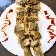 A picture of Fried Yellow Grouper.
