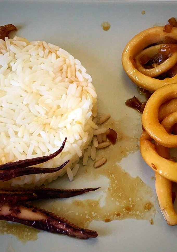 Una foto de Calamares Teriyaki