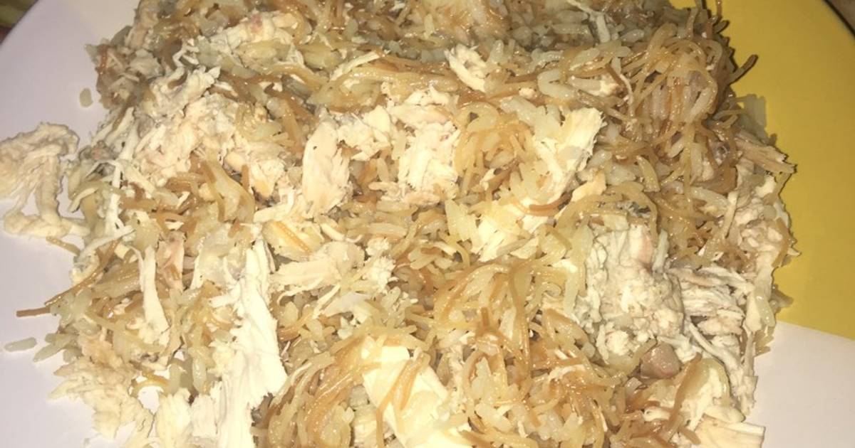 Arroz Pilaf con pollo 🍗 Receta de Damian Rodriguez Cookpad