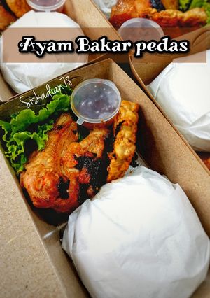 Foto resep Ayam Bakar Pedas / Menu Bakulan