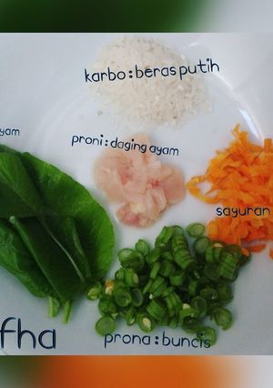 Foto resep Nasi tim 4 bintang difha 8 month