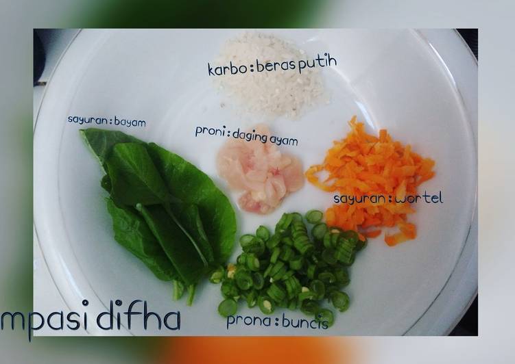 Resep Nasi tim 4 bintang difha 8 month, Lezat Sekali
